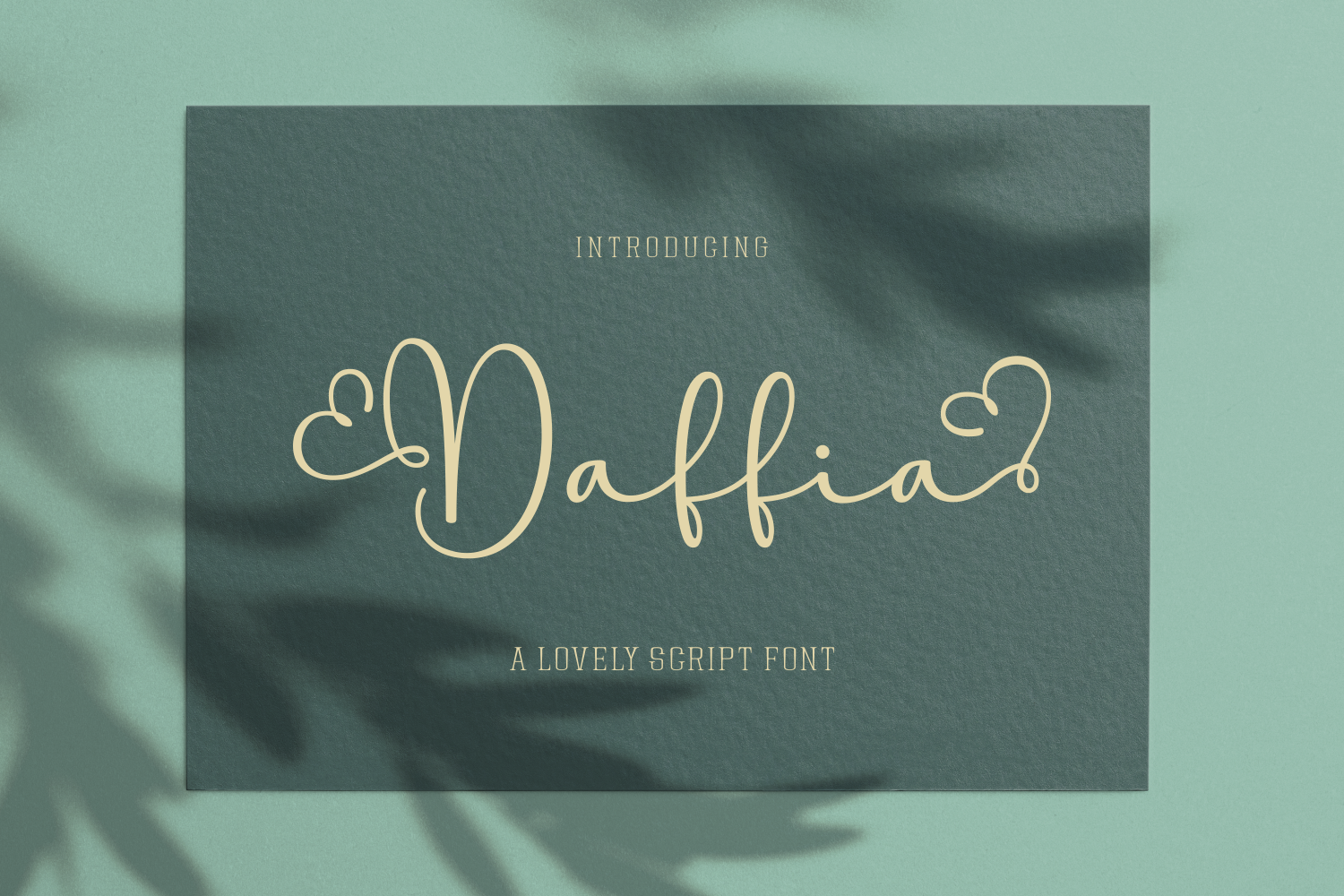 Text Daffa Daffia Font by 7NTypes โ 7NTypes